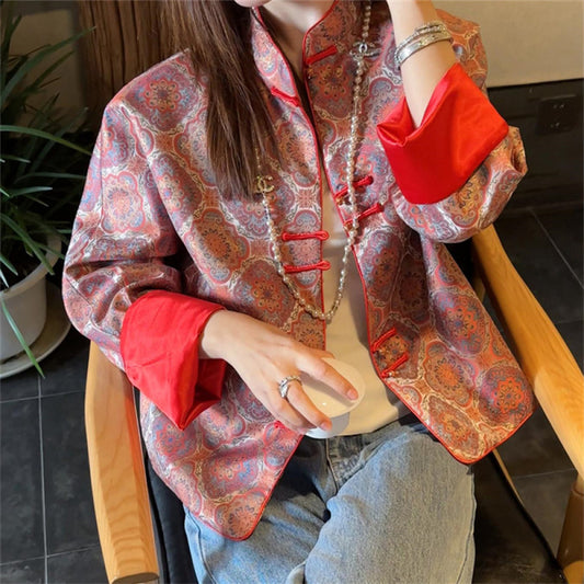 ASAYA4036: Elegant Tang Suit Jacket 🧧✨
