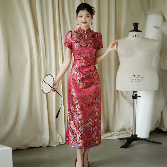 ASAYA3927 Yue Xi Embroidered Cheongsam ✨👗