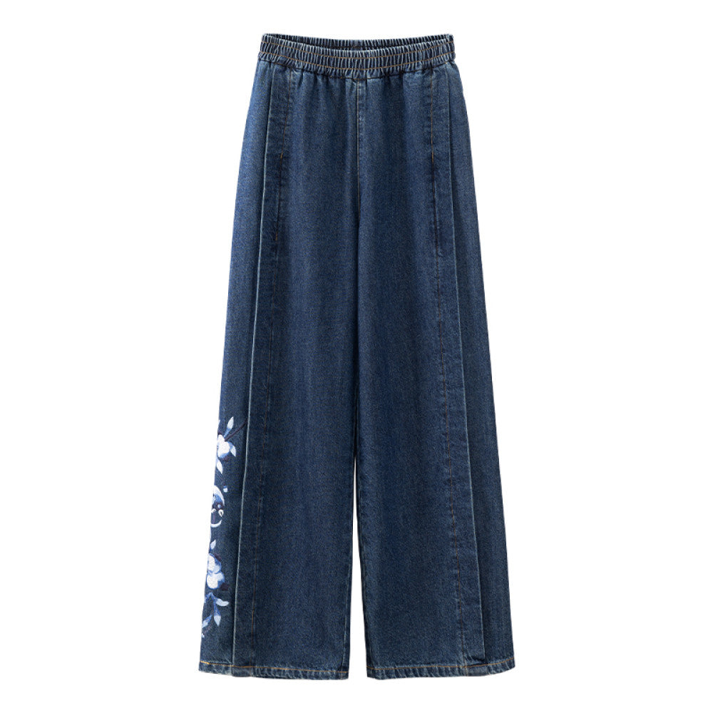 ASAYA3846- 𝗡𝗮𝘁𝗶𝗼𝗻𝗮𝗹 𝗣𝗼𝗿𝗰𝗲𝗹𝗮𝗶𝗻 𝗘𝗺𝗯𝗿𝗼𝗶𝗱𝗲𝗿𝗲𝗱 𝗪𝗶𝗱𝗲-𝗟𝗲𝗴 𝗝𝗲𝗮𝗻𝘀✨❄️