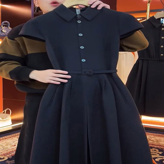 ASAYA3649 Hepburn style dress
