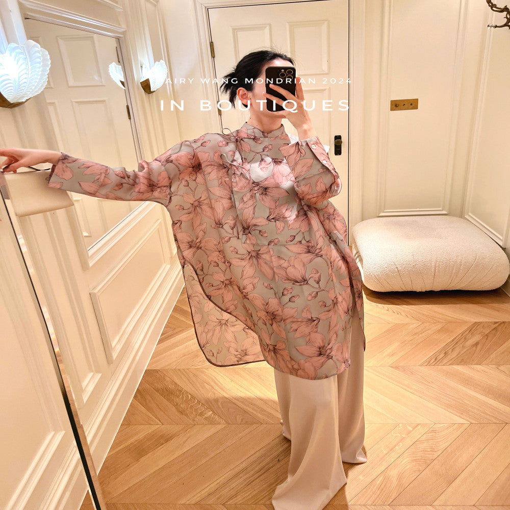 FAIRY WANG Original 14mm 100 Mulberry Silk Eugen Satin image 5