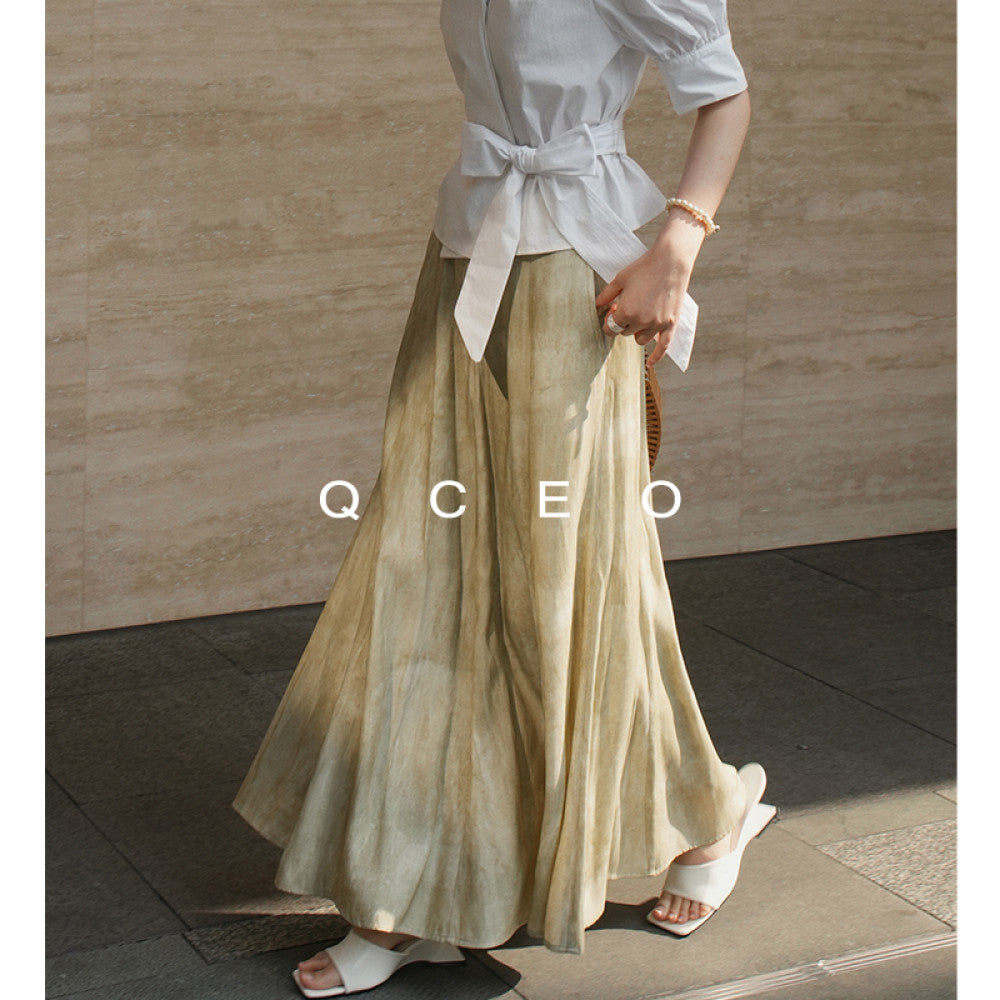 ASAYA4720 – Sky Dream Maxi Skirt ☁️💙