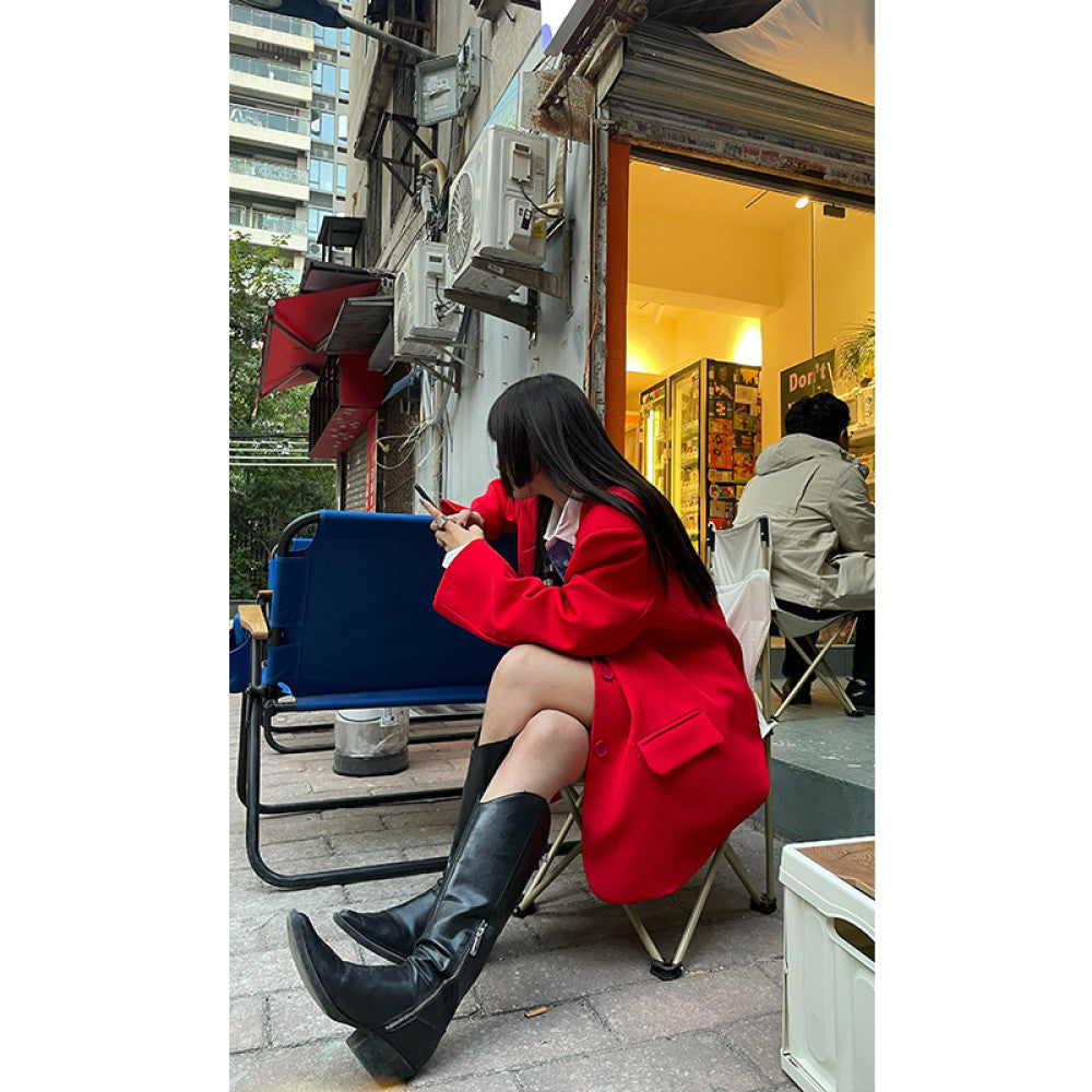 New style outerwear for women s silhouettes in the spring autumn and winter in the trendy explosive streets of West Kowloon image 2