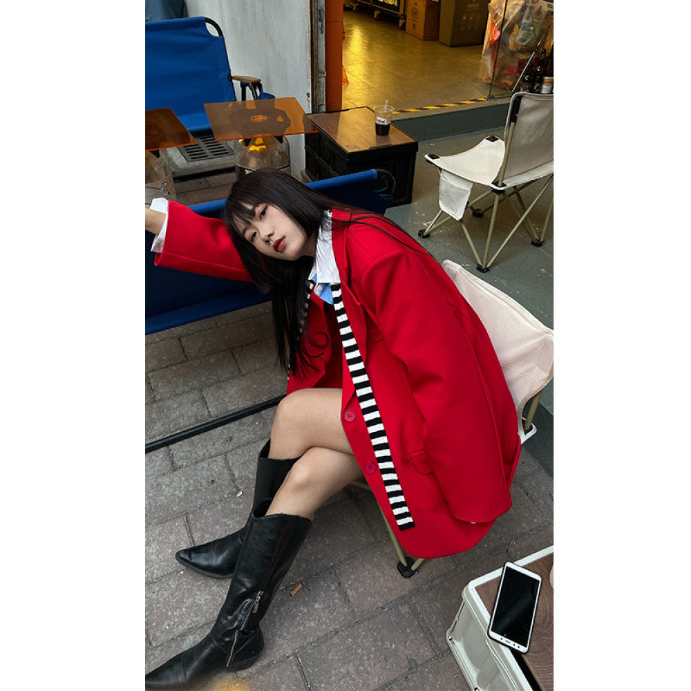New style outerwear for women s silhouettes in the spring autumn and winter in the trendy explosive streets of West Kowloon image 3