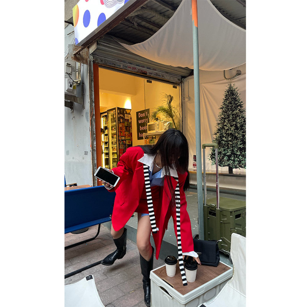 New style outerwear for women s silhouettes in the spring autumn and winter in the trendy explosive streets of West Kowloon image 4