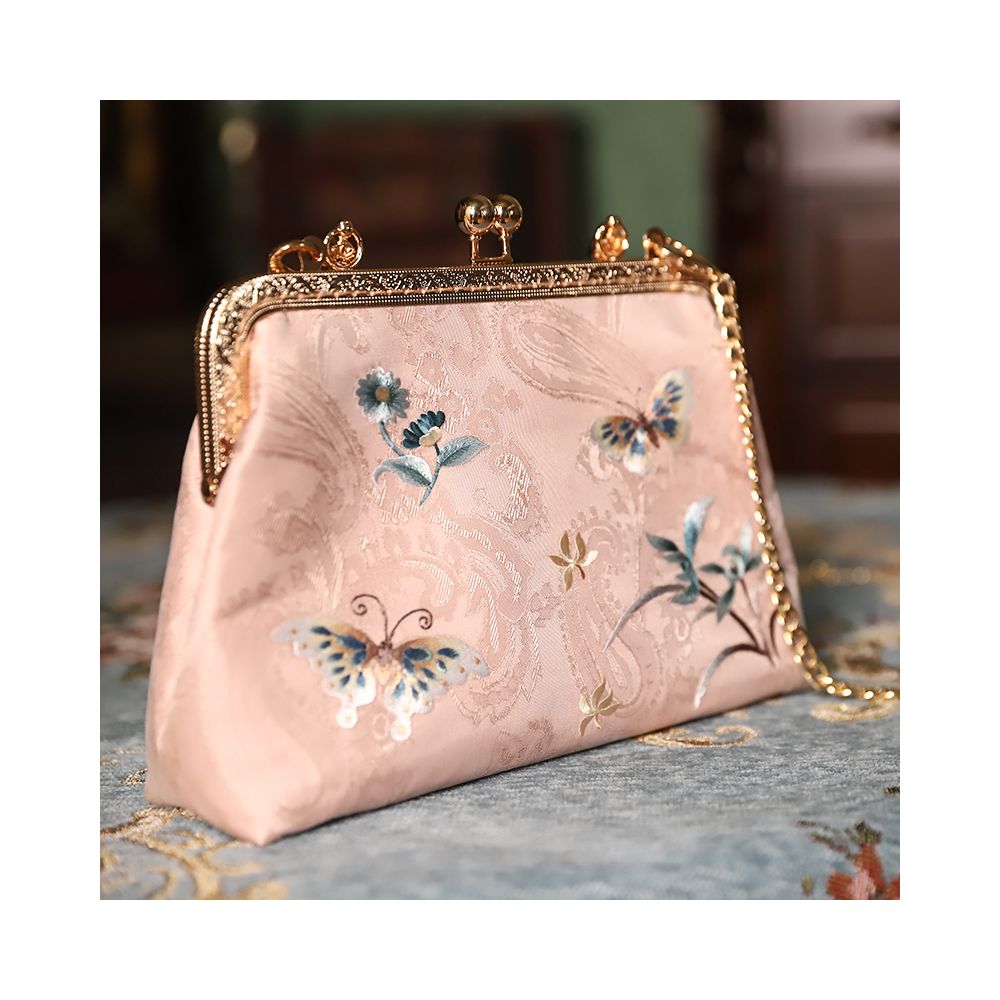 Paired with cheongsam bag retro embroidered handbag 2024 new versatile women s bag Suzhou embroidered beautiful crossbody bag mother s gift image 10