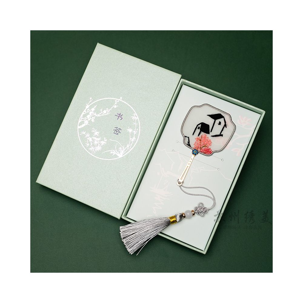 Suzhou Embroidery Handmade Double sided Embroidery Bookmark with Chinese Style Characteristics Suzhou Embroidery Art Gift for School Season Teacher s Day Gift image 17