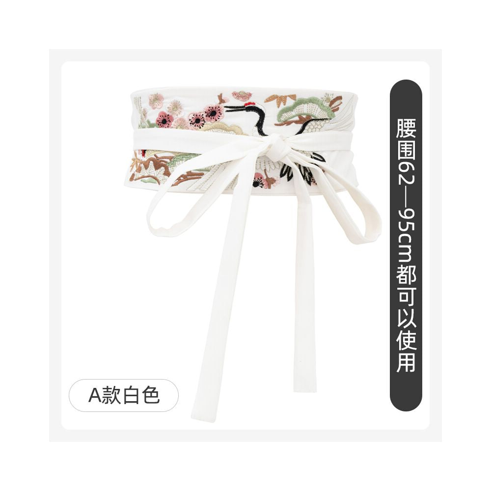 Asaya2112 : Hanfu belt retro embroidery style [Many Patterns]