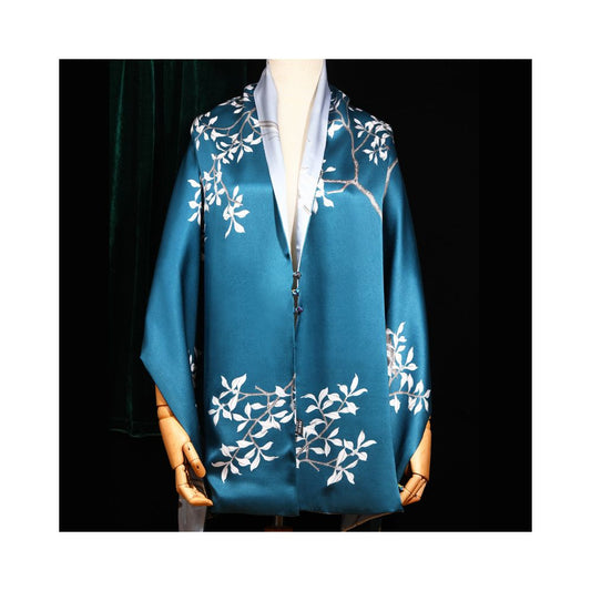 1468 Silk Scarf Silk Scarf Women s Versatile Spring and Autumn Mulberry Silk Dress Suzhou Silk Mom Wedding Cheongsam Shawl