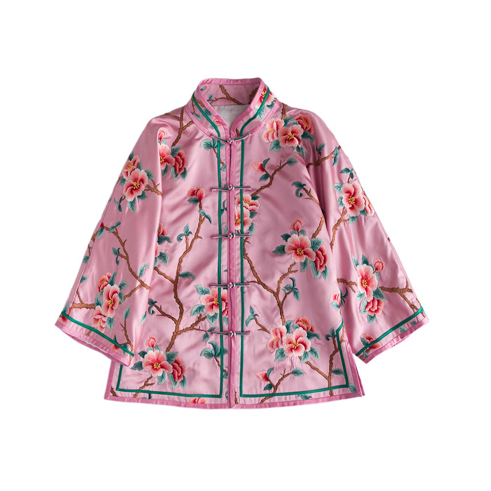Limited time loss clearance CPP118 Chinese retro Republic of China New Year national style embroidered short jacket women s winter cotton tea service image 112
