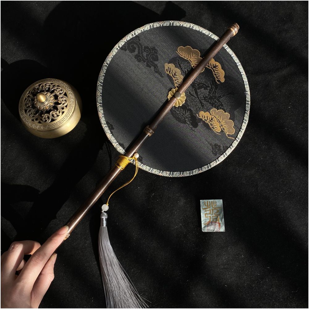 ASAYA4898 – Exquisite Vintage Round Fans 🌸🎐