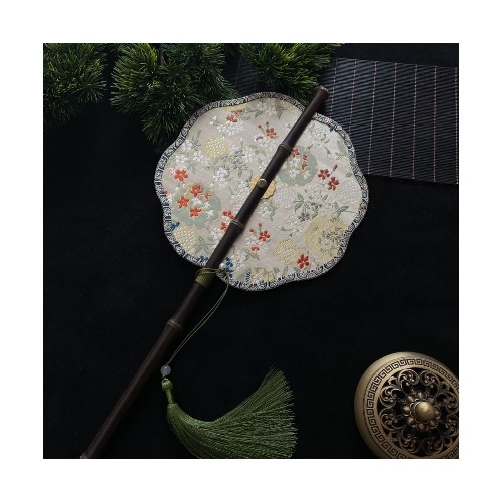 ASAYA4898 – Exquisite Vintage Round Fans 🌸🎐