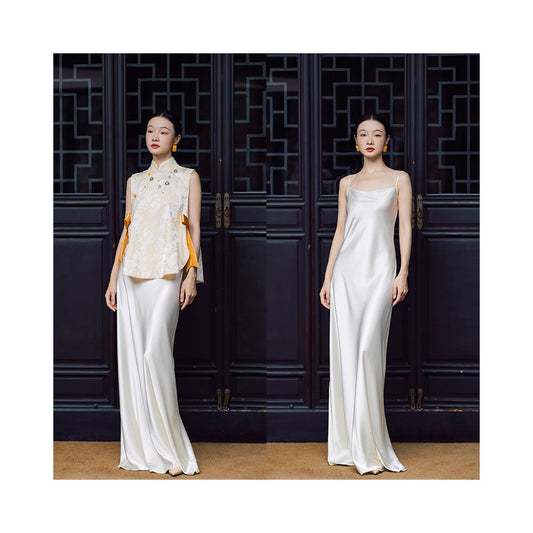 ASAYA5085 – Golden Magnolia Brocade Set 🌼✨