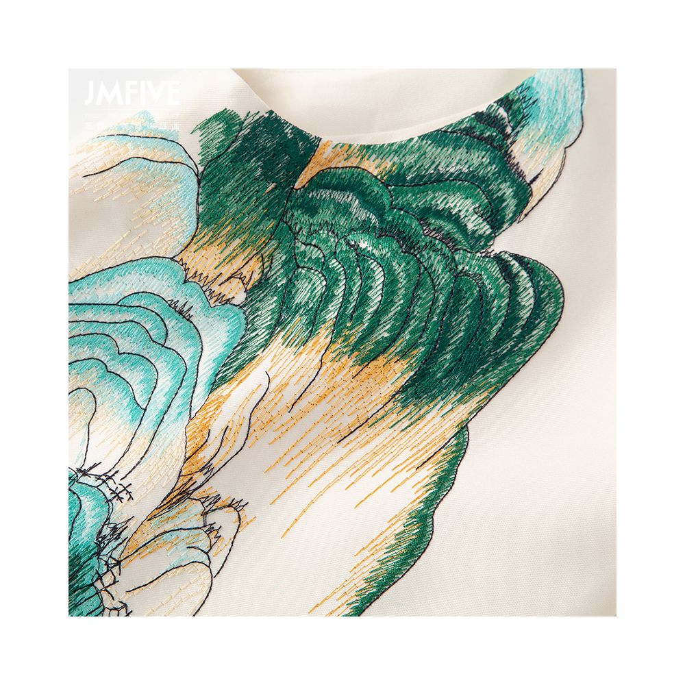 New Chinese style retro embroidery Chinese style vest for women in the autumn of 2025 with a high end feel standing collar gold thread buckle and vest for women image 4