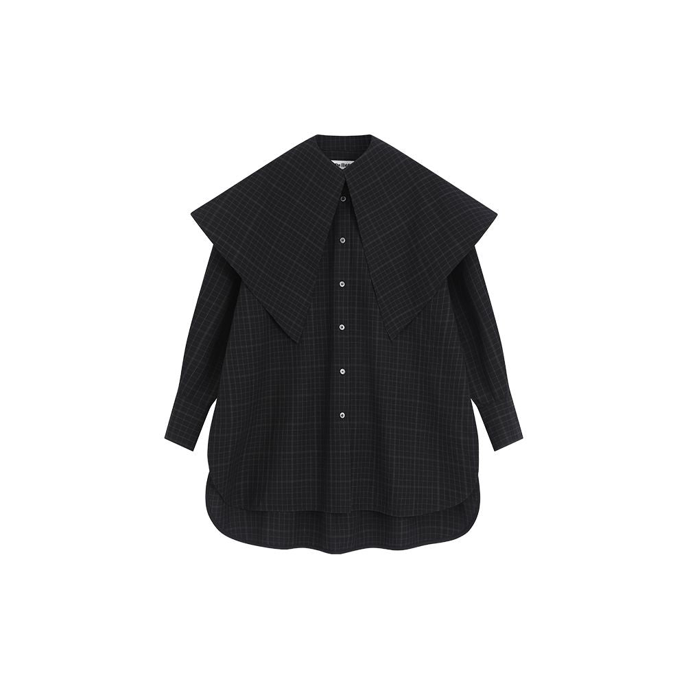 The Middle Notebook plaid Scarf Shirt plaid Pants Skirt Women s Set 2025 Autumn New Product image 9