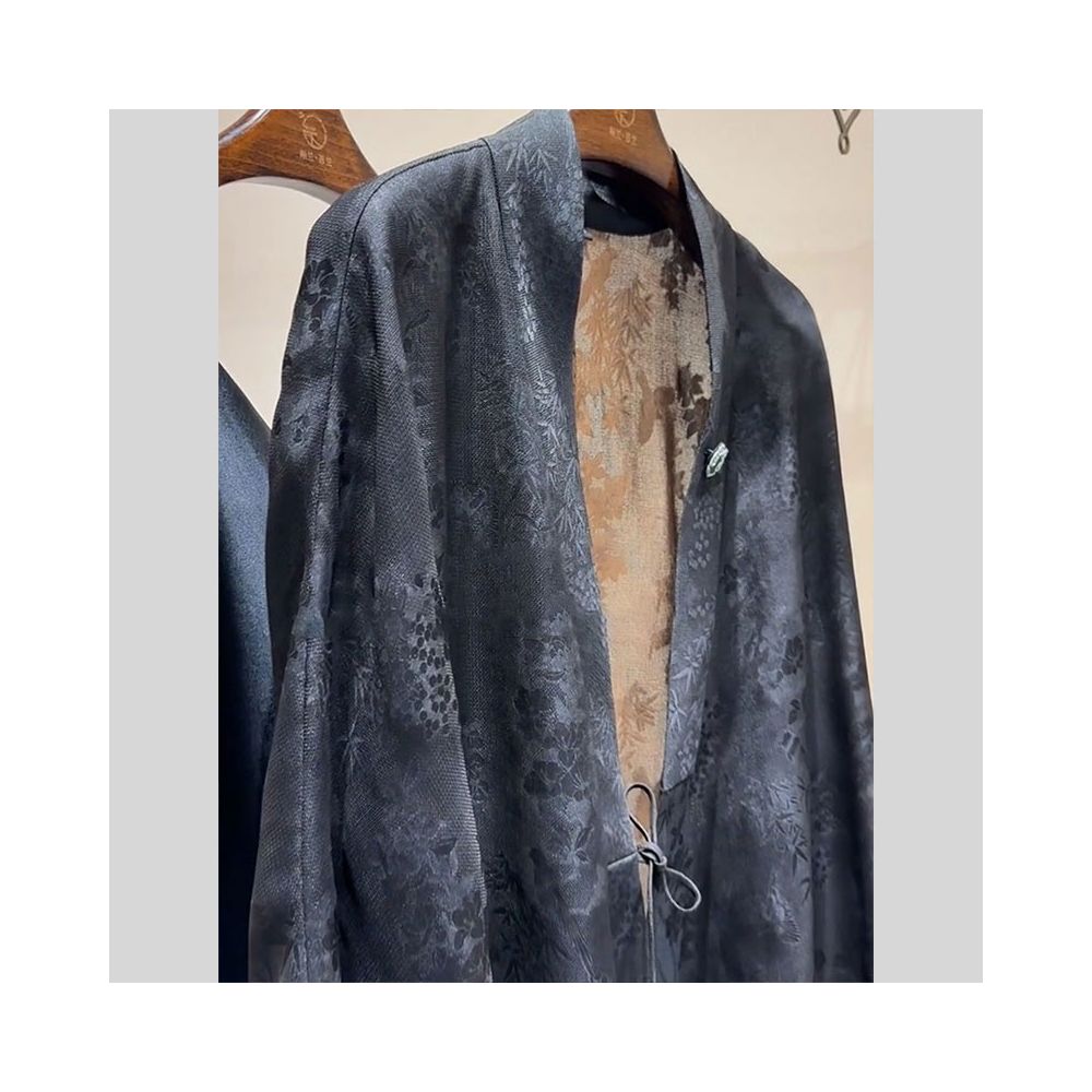 New Chinese style women s clothing Chinese style skirt set high end top shirt camisole skirt two piece set 2025 autumn new item image 2