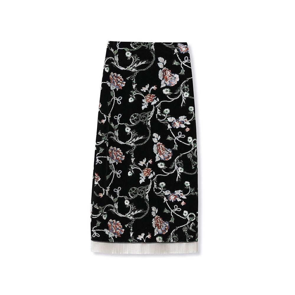 2025 Autumn Winter New Style Women s Clothing Modified Cheongsam with Chinese Stand Collar and Embroidered Vest New Chinese Retro Set image 9