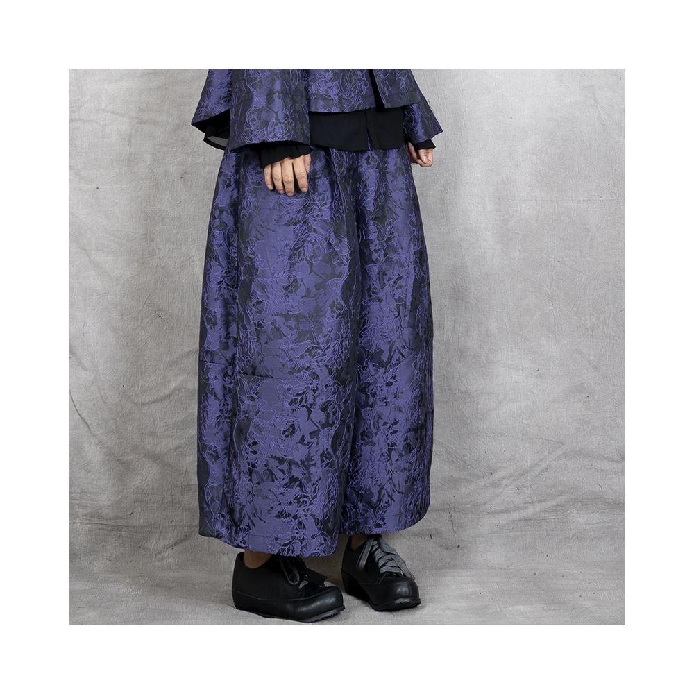 2024 Spring New Retro Style Loose Chinese Stand Collar Jacquard Top Coat White Shirt Flower Bud Pants 3 Piece Set image 20