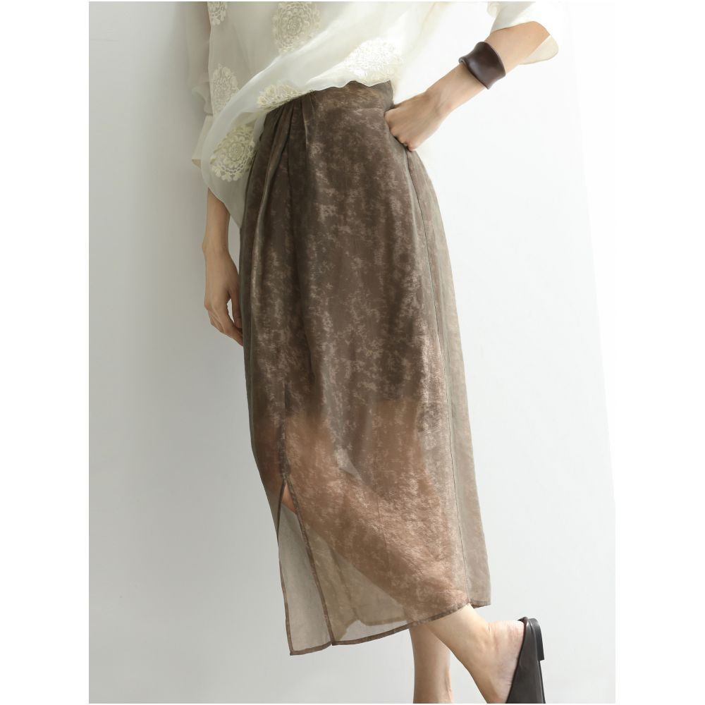 ASAYA5287 – Ethereal Lotus Sheer Embroidered Set 🤍✨