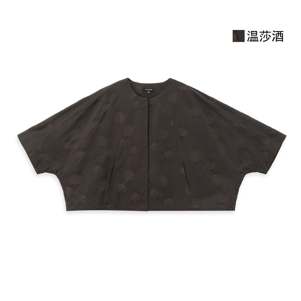 ASAYA5298 – Chestnut Luxe Jacquard Set 🍂✨