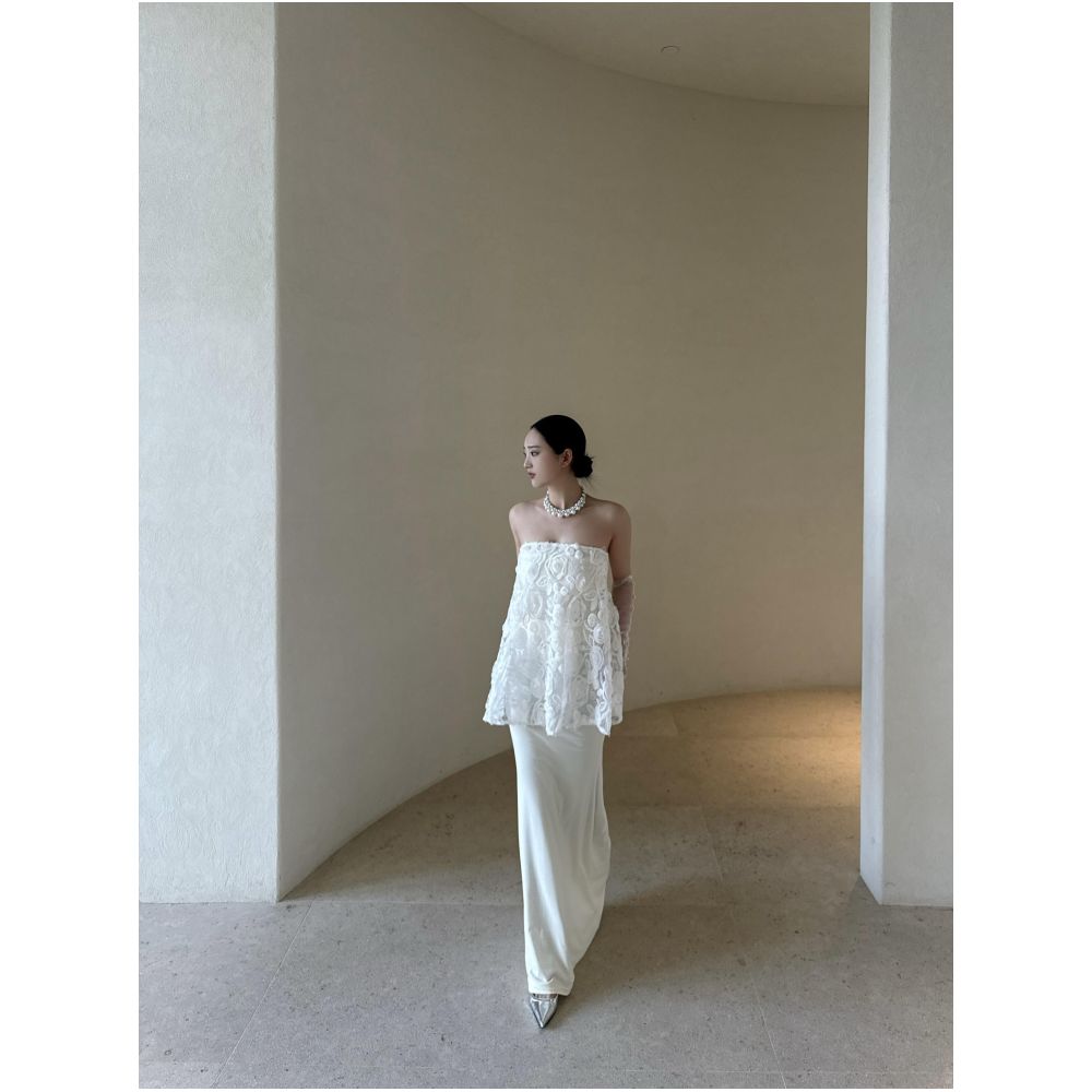 ASAYA5317 – Pearl Bloom Bridal Set 🤍✨