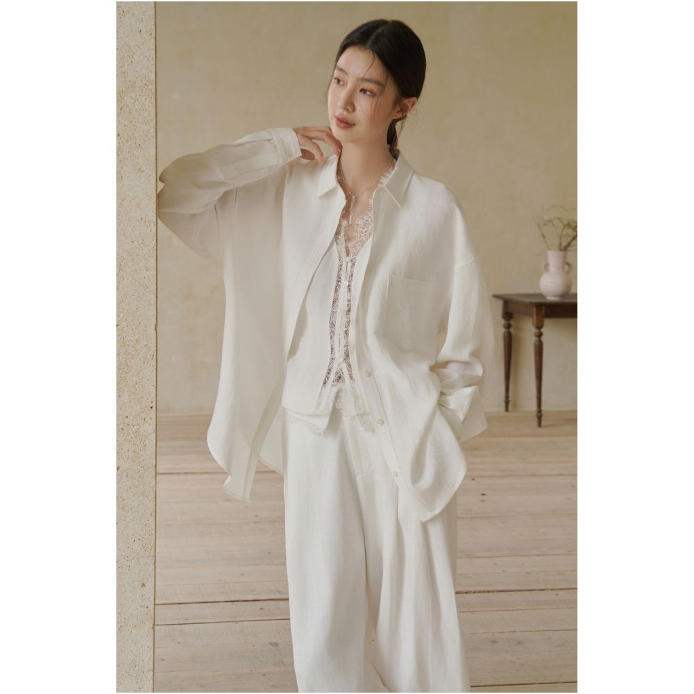 ASAYA5350 – Ivory Lace Serenity Set 🤍✨