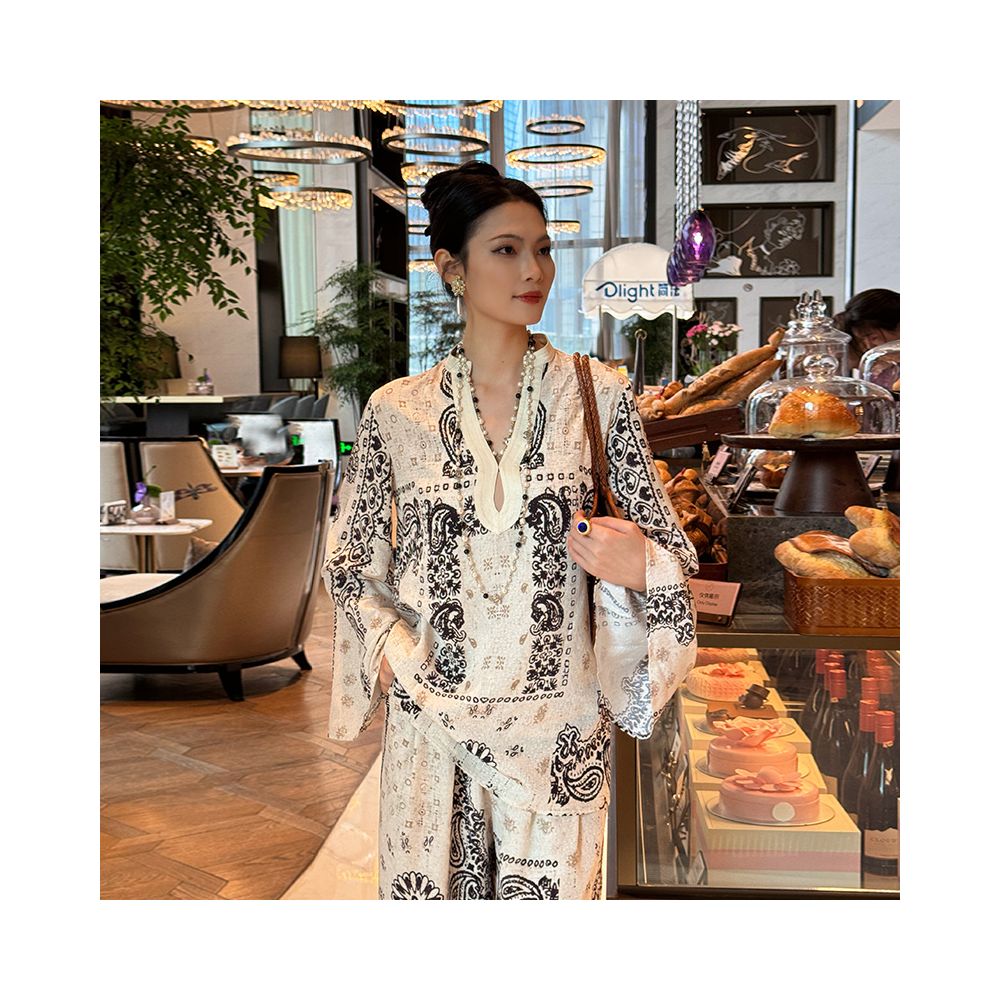 ASAYA5505 – Heritage Paisley Elegance Set 🖤🤍