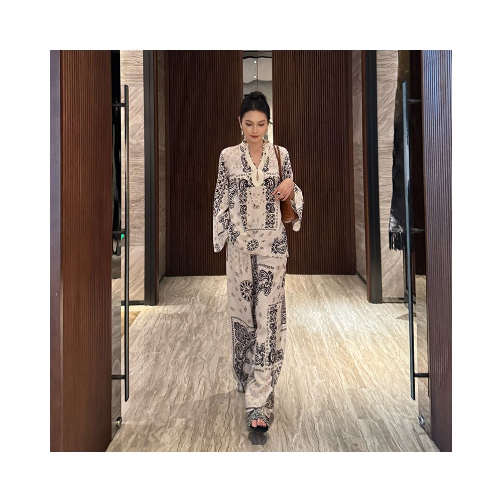 ASAYA5505 – Heritage Paisley Elegance Set 🖤🤍