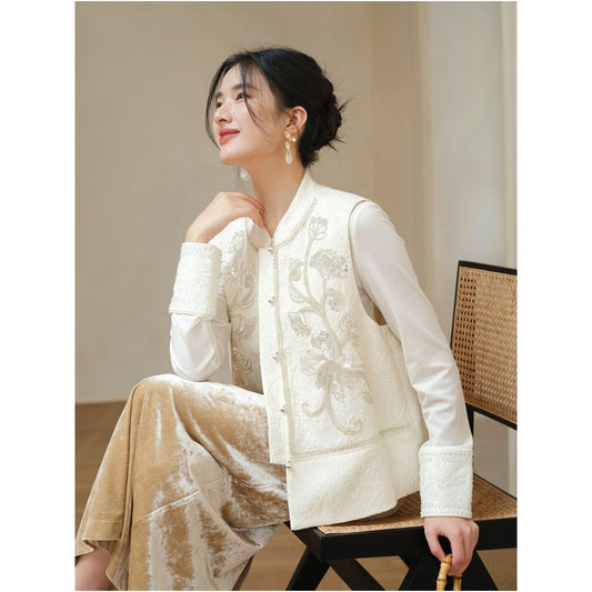 ASAYA5508 – Ivory Heritage Elegance Set 🤍✨