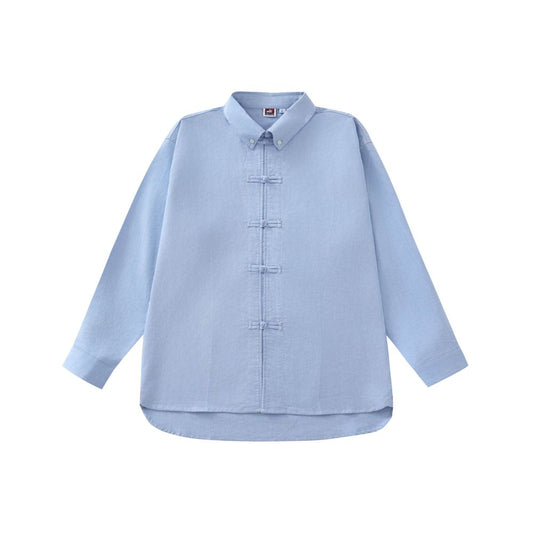 ASAYAHOMME1509 – Zen Collar Cotton Shirt