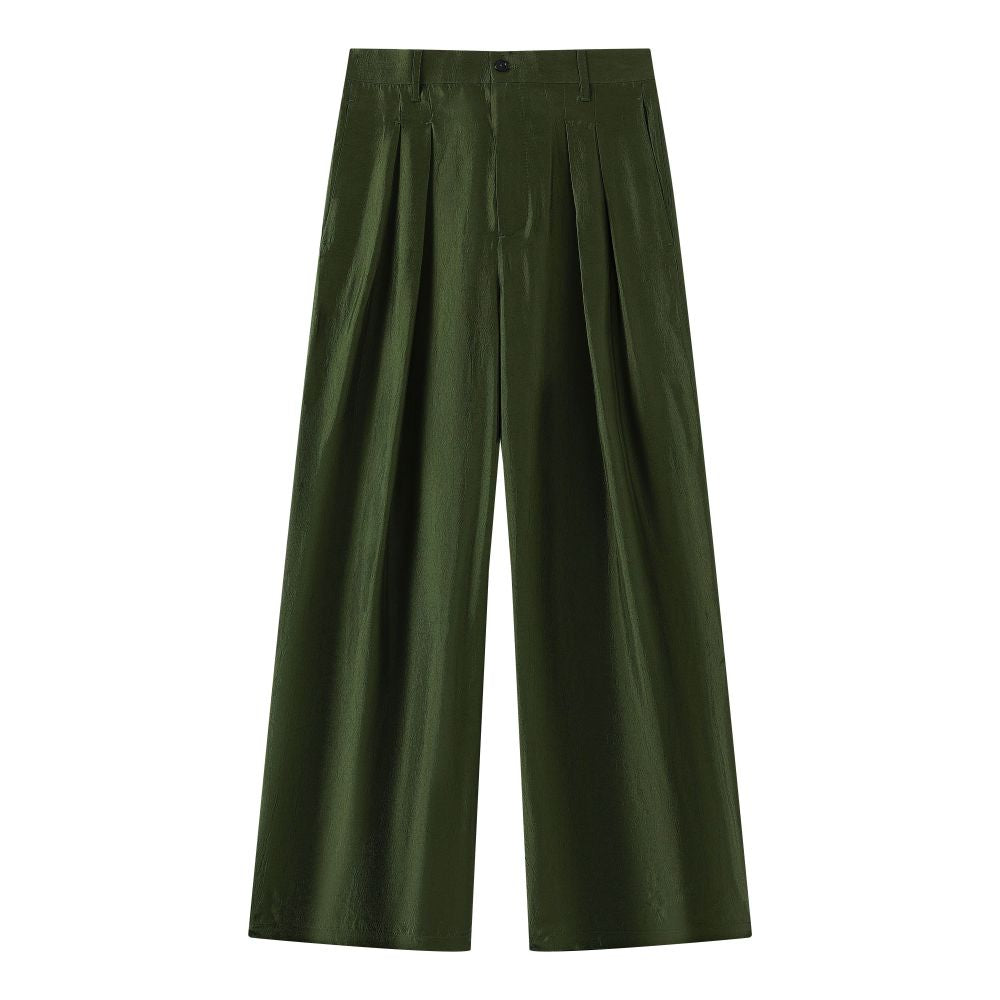 ASAYAHomme1515 – Serene Crane Silk-Linen Set 🕊️✨