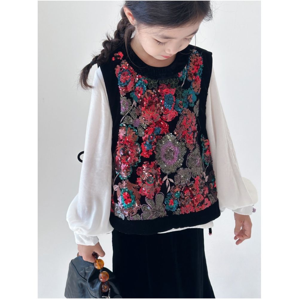 ASAYAKIDS260– Mint Blossom Oriental Set 🌸