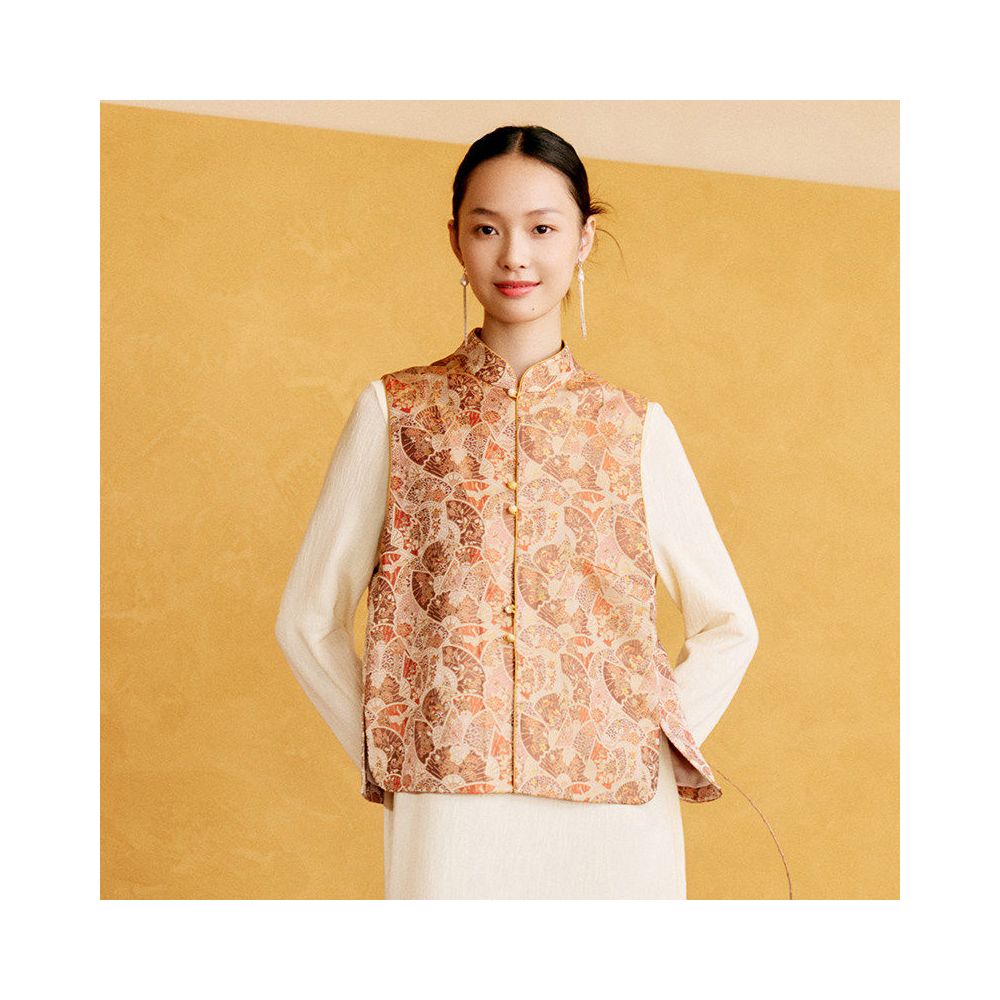 ASAYA5563 – Amber Heritage Vest 🍂✨