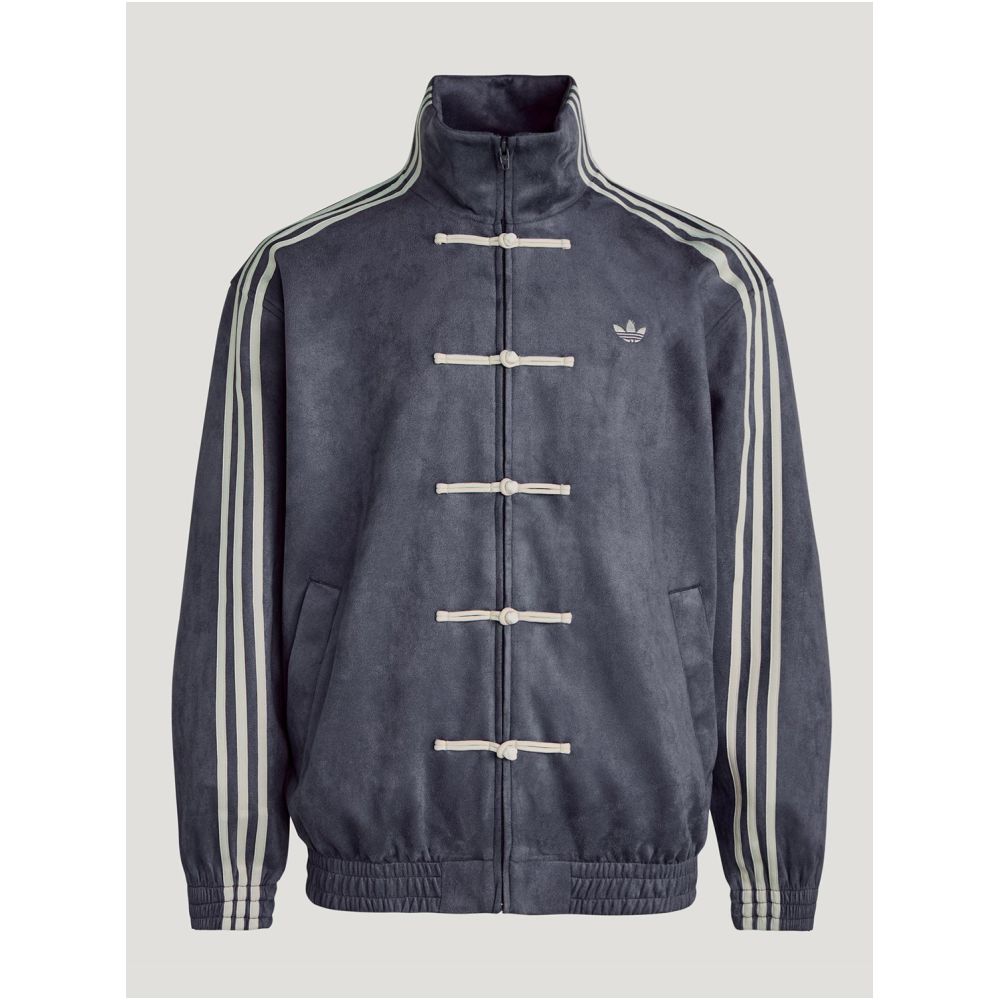 Adidas Adidas official authentic clover men s and women s loose new Chinese casual jacket KR0295 image 2