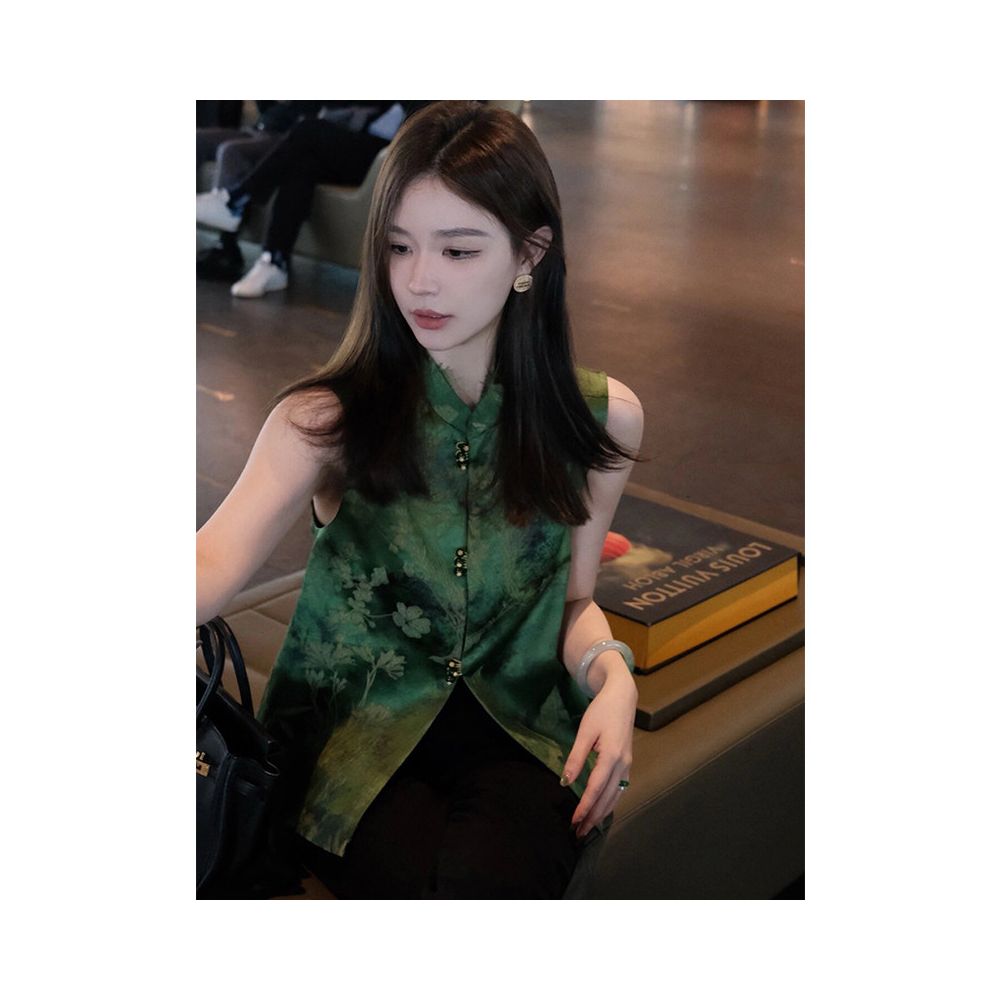 ASAYA5577 – Emerald Jade Vest ✨🍃