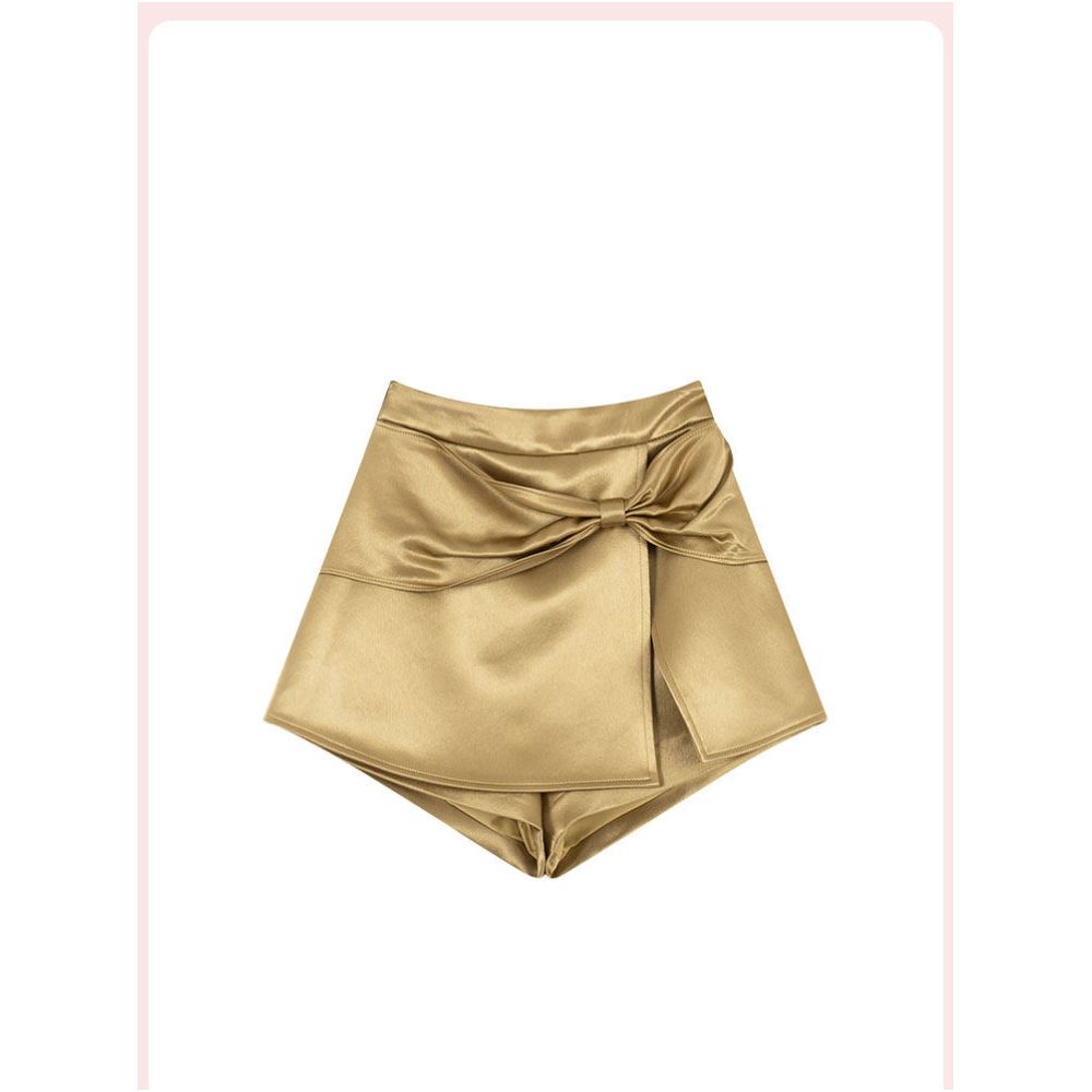 NUTO in stock new Chinese style embroidered vinegar jacket with bow design pants skirt light luxury two piece set for women image 4