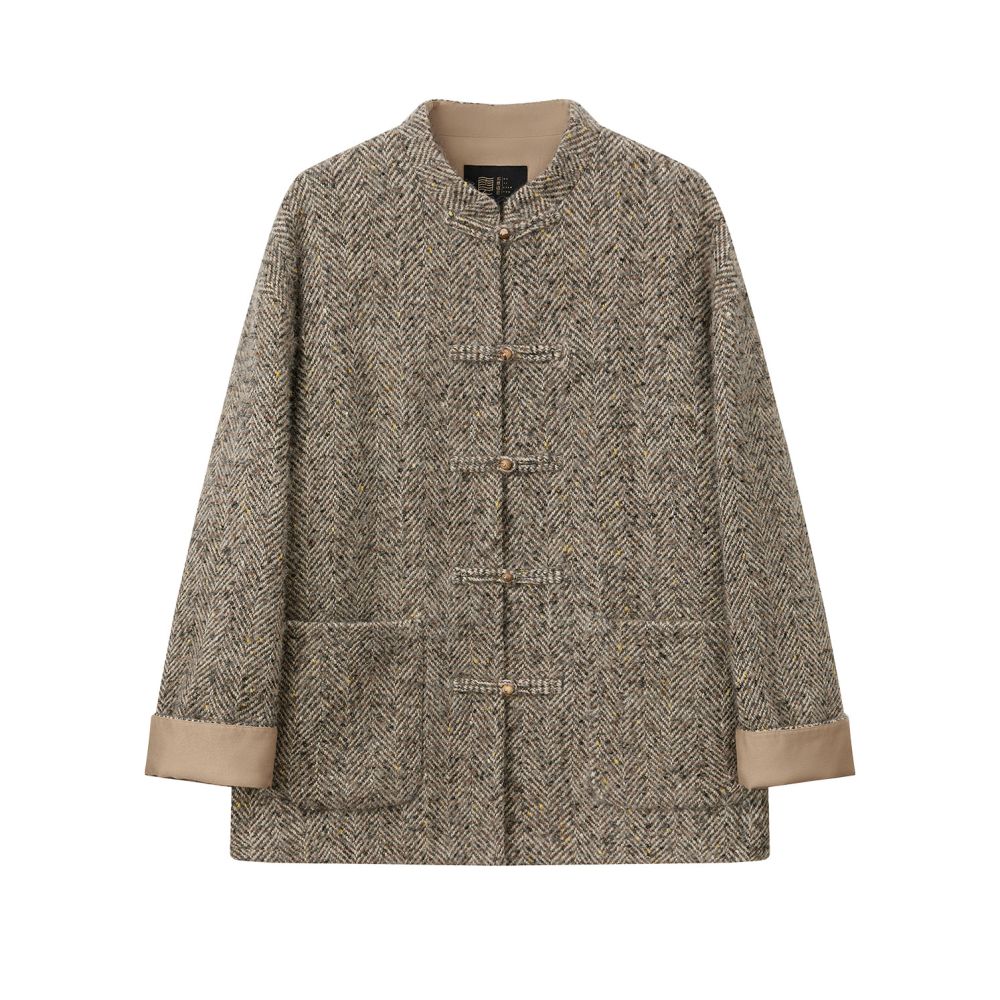 ASAYA5659 – Heritage Tweed Oriental Jacket 🍂🧥
