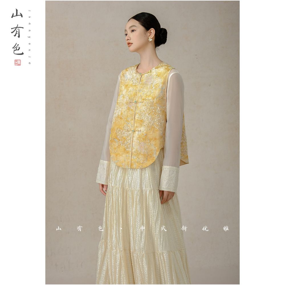 ASAYA5665 – Golden Bloom Oriental Set 🌼✨