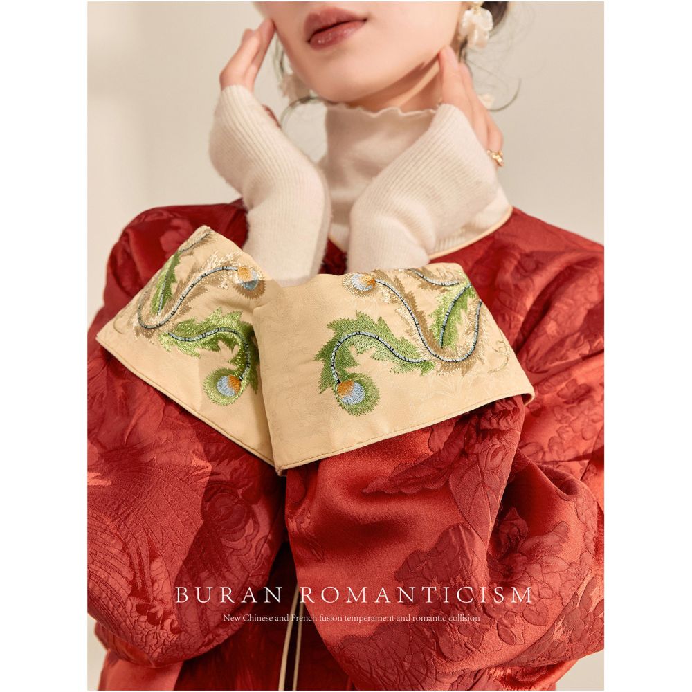 ASAYA5676 – Crimson Heritage Jacket ❤️✨