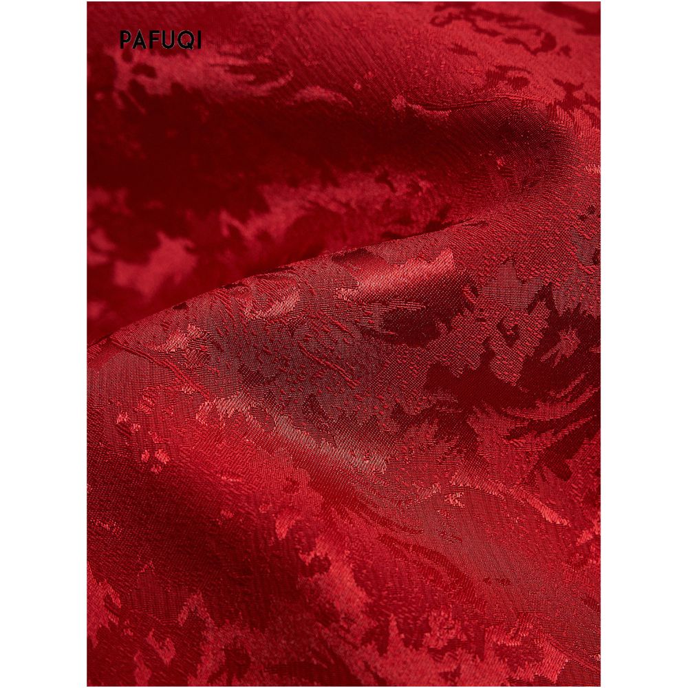 Improved high end new Chinese style women s clothing 2025 new winter heavy industry embroidery layered red vest jacket image 3