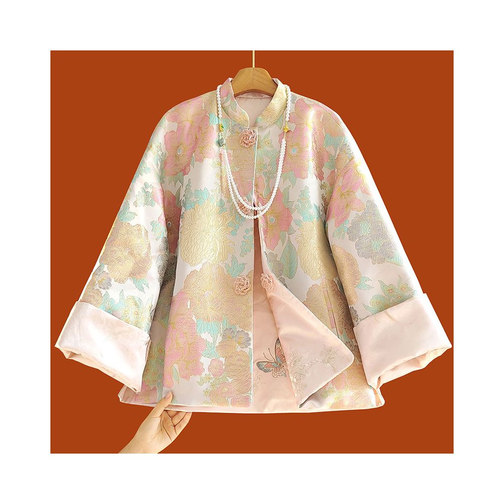 Advanced style new Chinese style thick cotton coat cotton jacket for women in winter 2025 new super beautiful western style jacket with cotton jacket top image 2