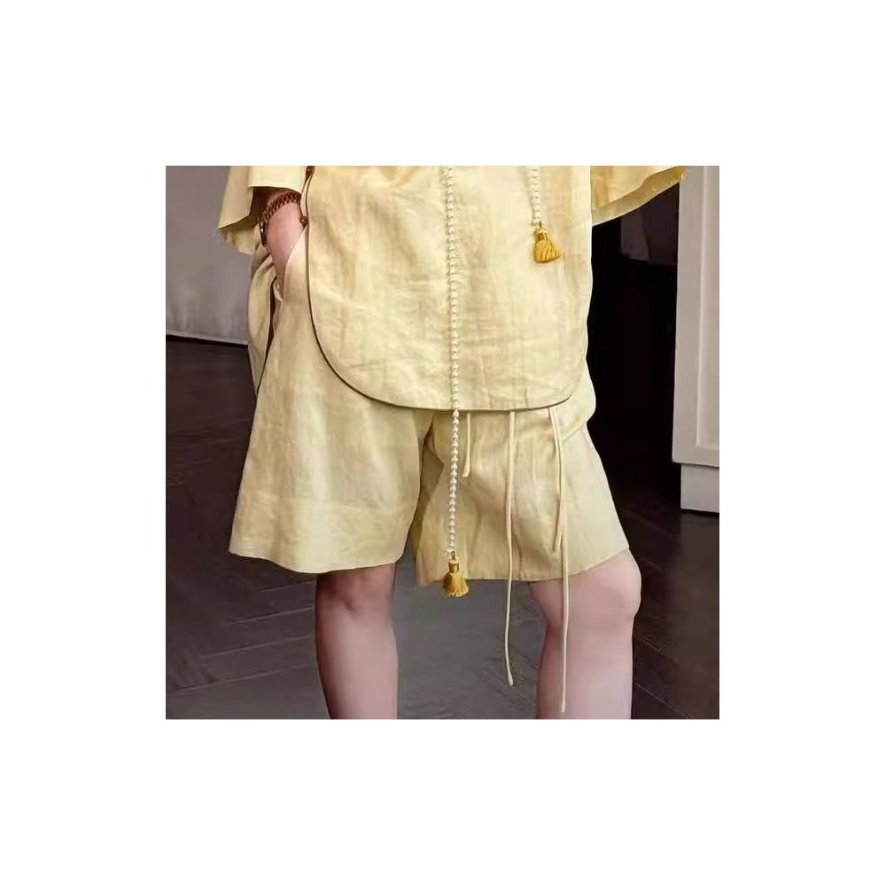 ASAYA5779 – Serene Oriental Linen Set 🌿🕊️