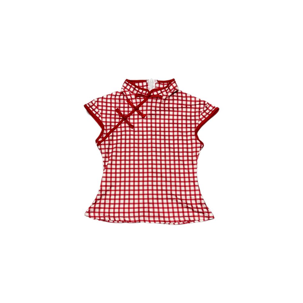 ASAYA5785 – Oriental Charm Cheongsam Top 🐉🌸
