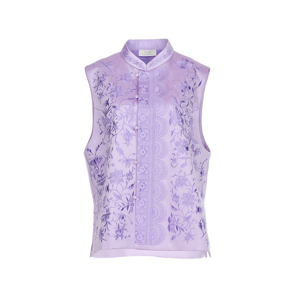 ASAYA5799 – Floral Brocade Vest 🌸✨