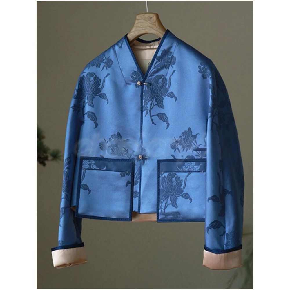 ASAYA5806 – Azure Heritage Jacket 💙🌸
