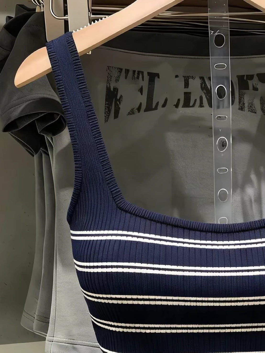ASAYA7474 – Riviera Stripe Knit Tank ⚓️🤍