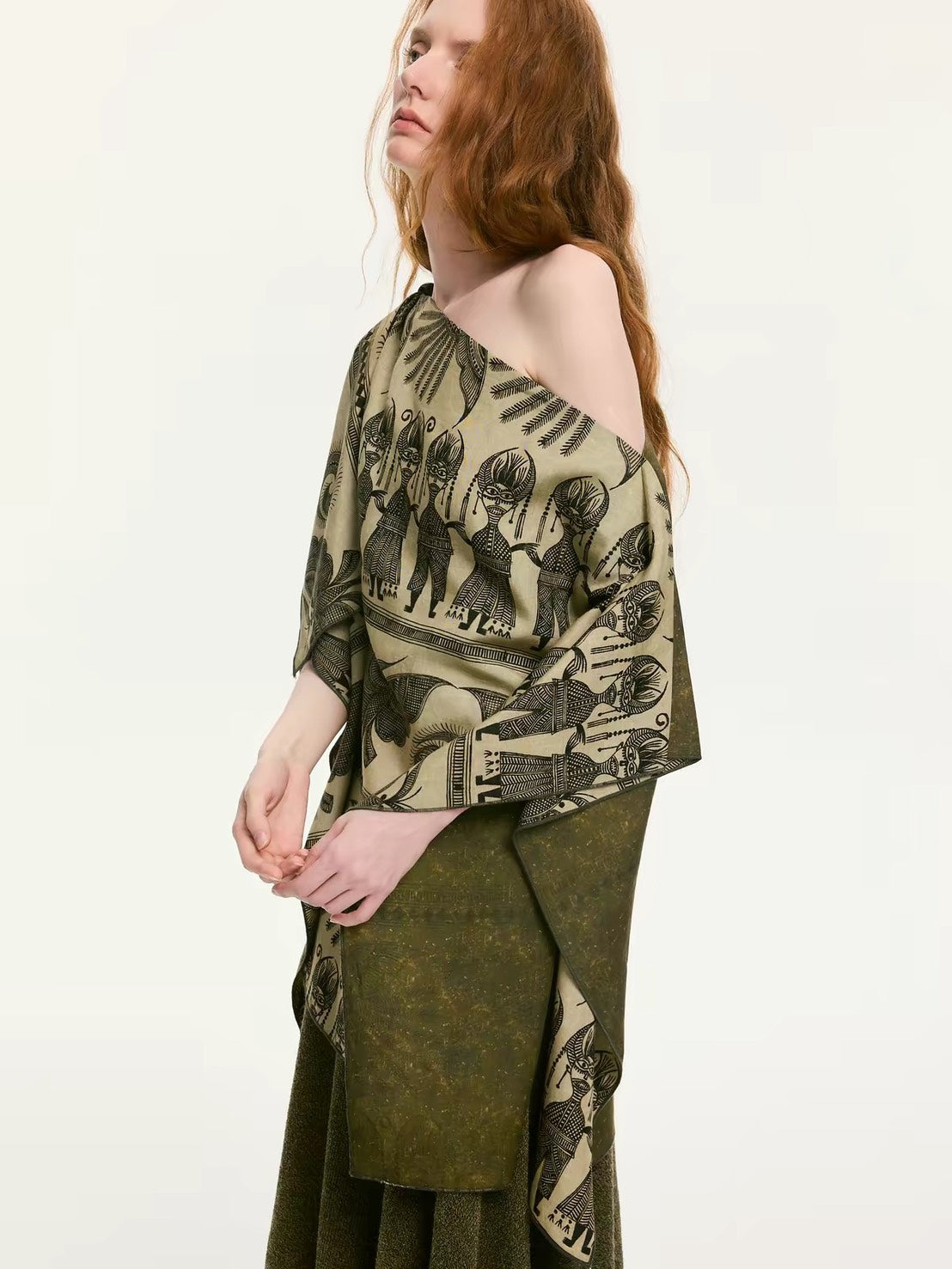 ASAYA7500 – Nomadic Muse Reversible Top 🌿🖤